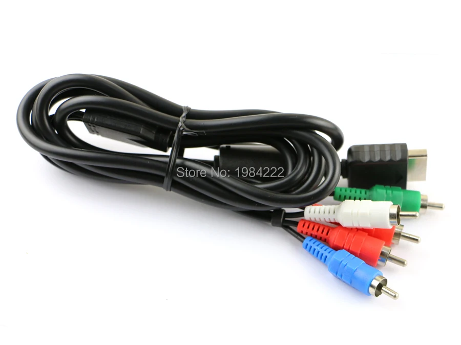 1 pc 1.8 m 6FT ใหม่มาถึง HD ส่วนประกอบ RCA AV Video - Audio สายเคเบิลสําหรับ Playstation 2 3 PS2 PS3 OCGAME