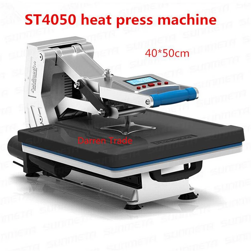 40*50cm T-Shirt Printing Machine New Design Panel Heat Transfer Machine 110v/220v Sublimation Flatbed Heat Press Machine ST4050