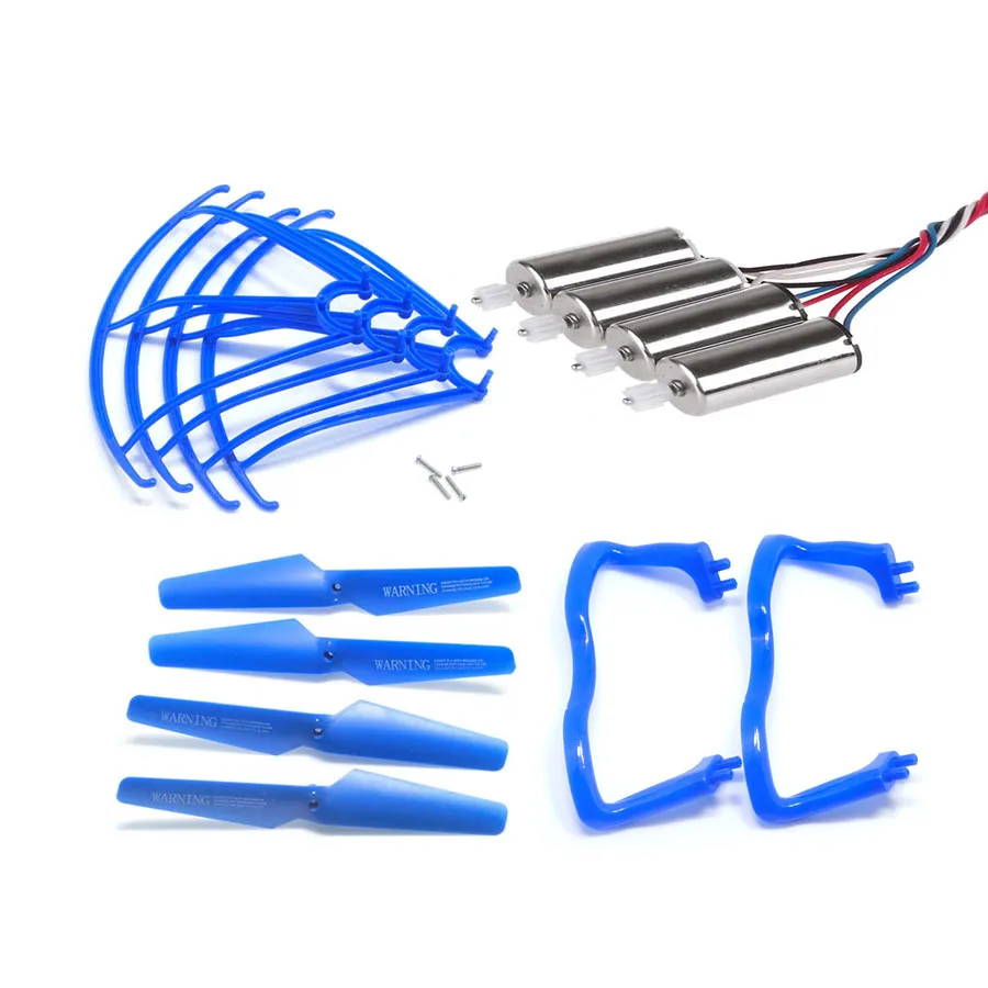 5 MÀU SẮC Syma X5 X5C CW CCW Động Cơ Và Tập hợp Đầy Đủ Thay Thế RC Quadcopter Máy Bay Trực Thăng Phụ Tùng Cánh Quạt Lưỡi