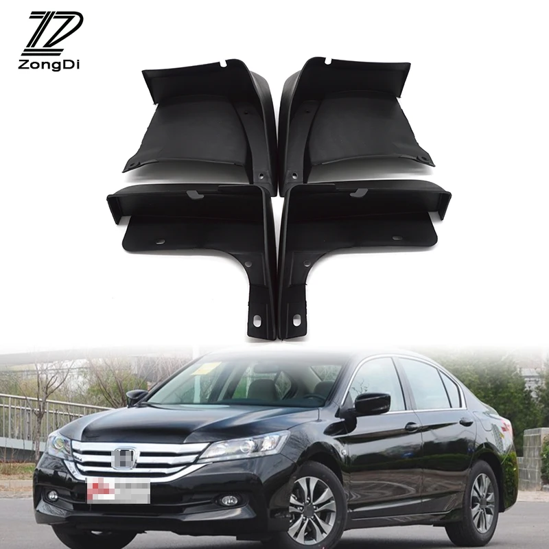 ZD Car Front Rear Mudguards For Honda Accord Sedan 2003 2004 2005 2006 2007 Accessories Mudflaps Car-styling 1Set/4Pcs Fenders