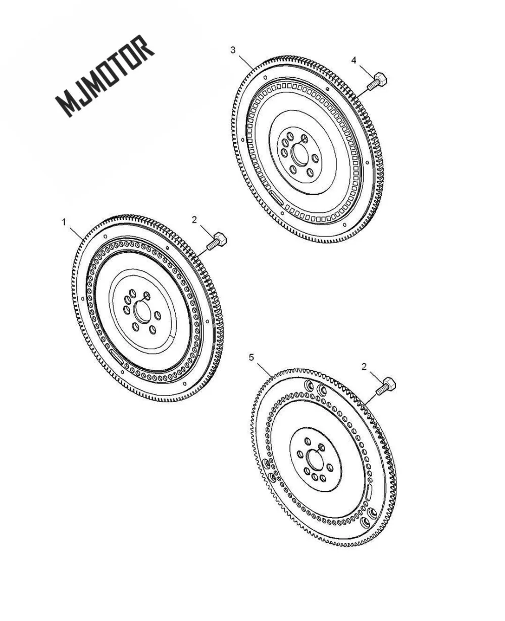 Flywheel Manual and automatic transmission for Chinese SAIC ROEWE 550 MG6 1.8 / 1.8T Auto car motor parts PSD90034B