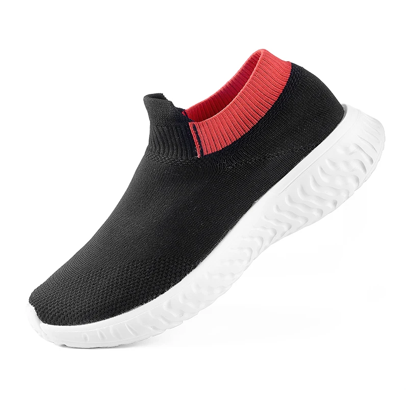 2020 Couple Breathable Casual Shoes For Women fashion designer Light Sneaker Comfortable Sweat-Absorbant Slip-on Fly Weave Shoes