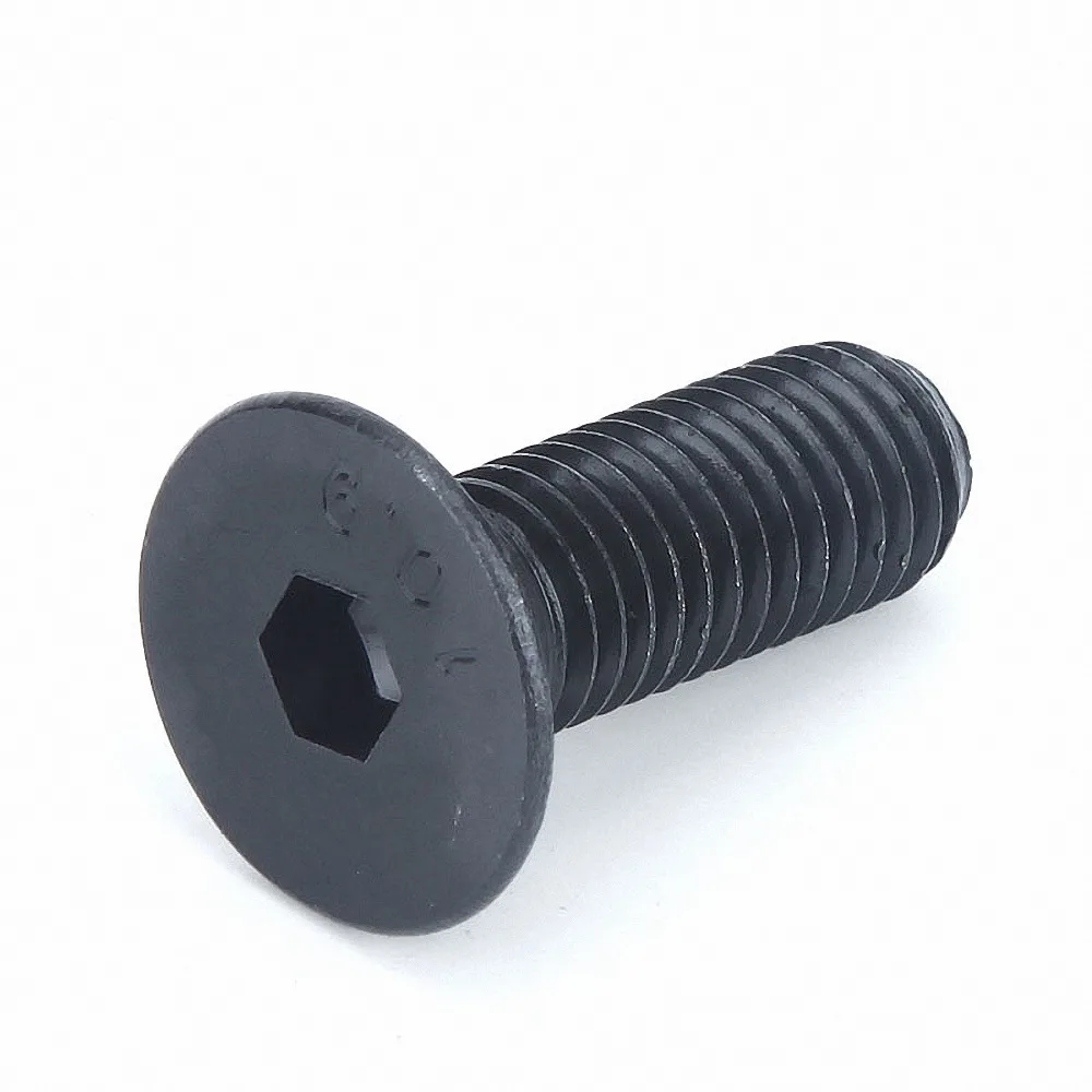 

Black Countersunk Head Hex Screw Flat Head Socket Screws Allen Bolts M2 M2.5 M3 M4 M5 M6 M8 Grade12.9