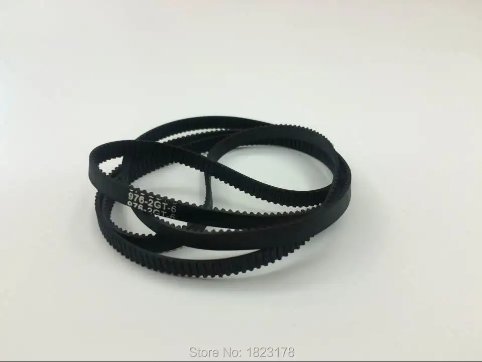 2pcs GT2 800/900/930/976/1068 closed loop rubber 2GT timing belt 2GT-800/900/930/976/1068 width 6mm/9mm/10mm/12mm/15mm/20mm for