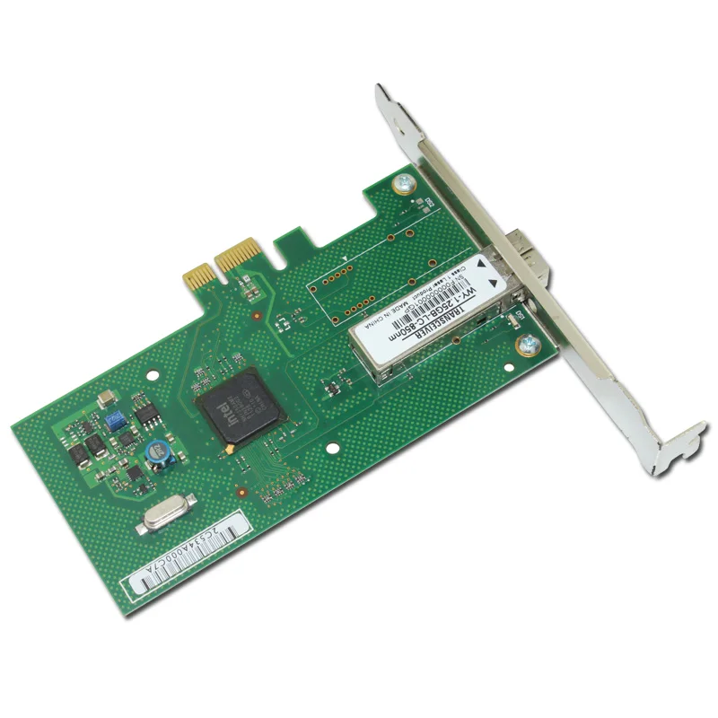 PCI-E X1 Gigabit Fiber Adapter Multi Mode 850nm 550m LC Optic Transceiver Module