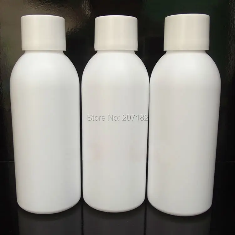 (100 Cái/lốc) 300Ml/300CC HDPE Bình, Bình Sữa, Chất Lỏng Bình, bình Rỗng Với Viền Nhôm Miếng Lót