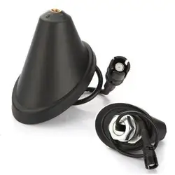 Base d'antenne de toit de voiture en plastique noir, VW Golf, 2002, 2006, Mini