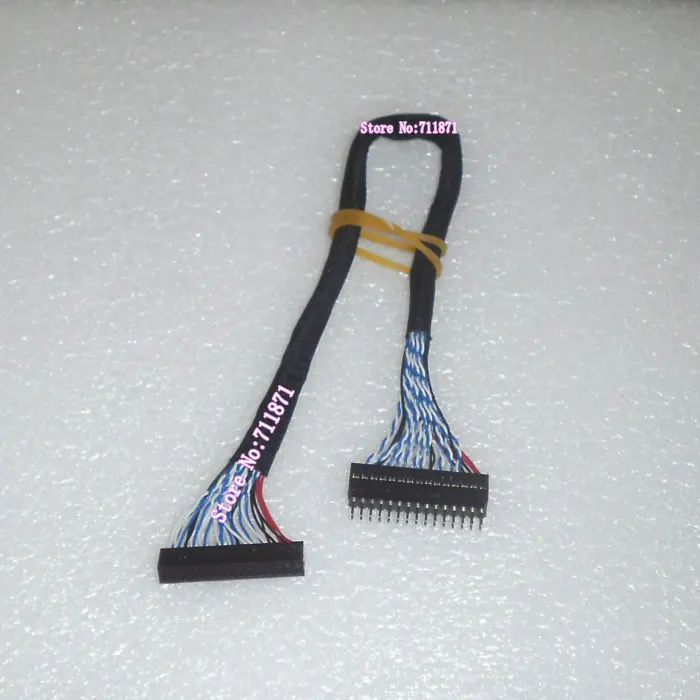 2.0 Pitch Perempuan 30 P kabel Ekstensi 30 Pin 30 P LCD Memperpanjang 50 cm 30 P Layar Kabel layar Garis Diperpanjang 30Pin Konektor Laki-laki