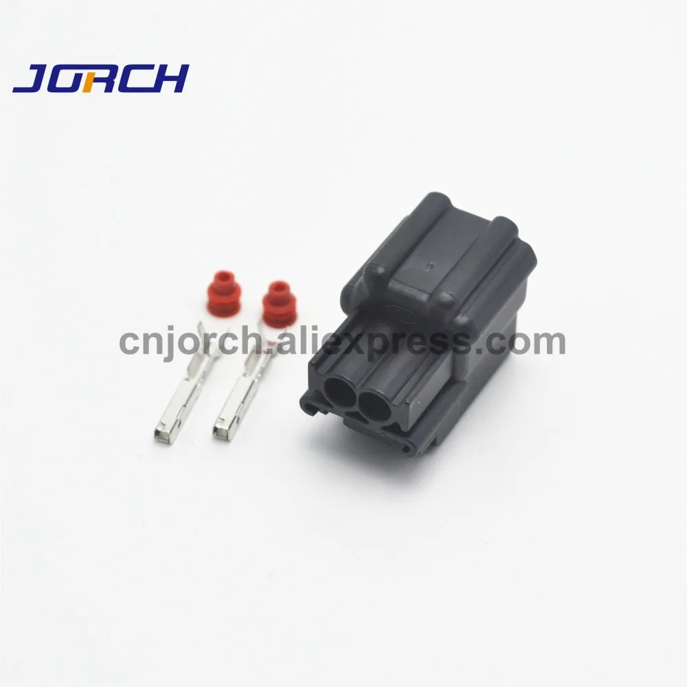 2sets 2pin Ford 3U2Z-14S411-EKB Waterproof Auto DODGE Air temp sensors connector EPC E-4995