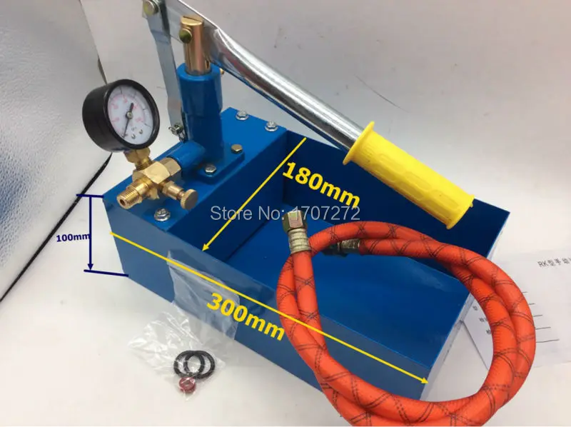Bomba Dágua a Vácuo com Movimento Manual Mpa para Teste de Pressão de Água Caça de Vazamento