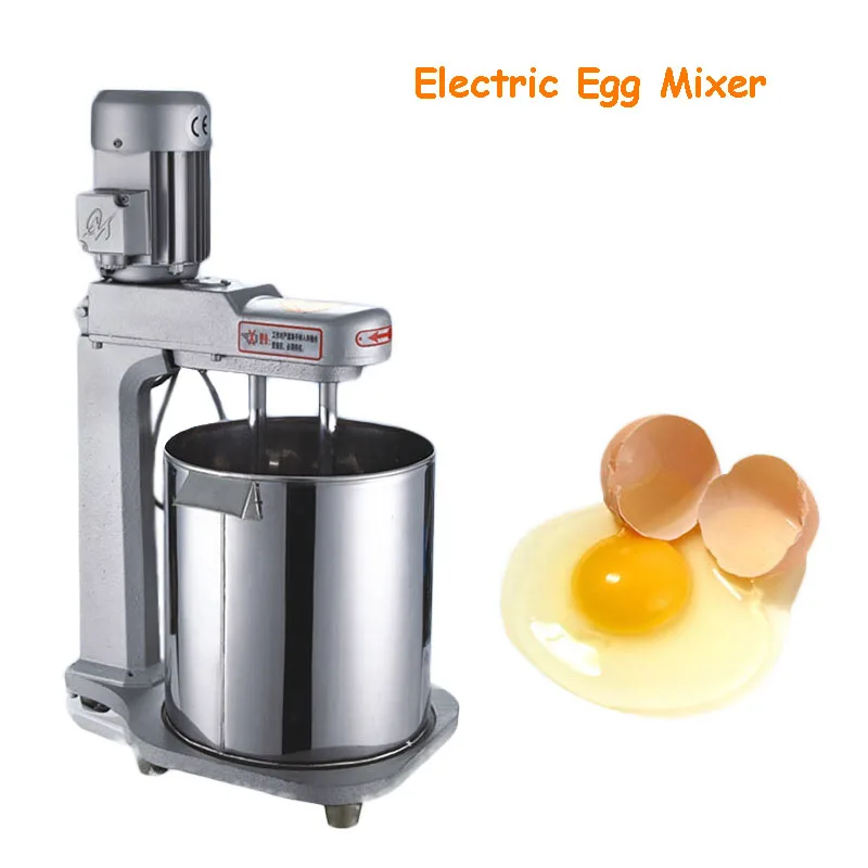 Blender 15L Double Shaft High Efficiency Egg Beater Large Commercial Electric Egg Beater Mixer With Bucket