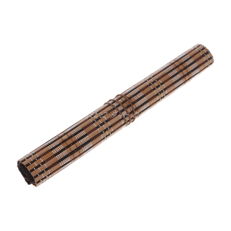 Painting Brush Holder Bamboo Rolling Bag Calligraphy Pen Case Curtain Pack image 6