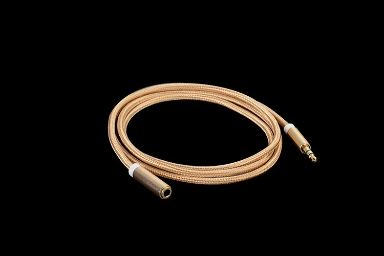 3FT AUX Headphone 3.5 mét Cáp Mở Rộng Nam Nữ Mở Rộng Âm Thanh Dây Dây