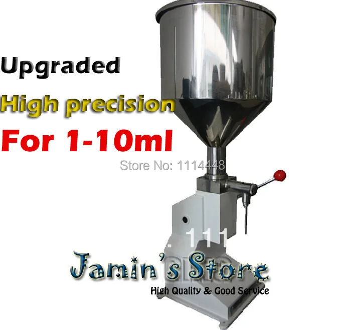 Brand New Upgrade Manual Small Dose Paste Filling Machine, Manual Liquid Filling machine 1-10ml A02