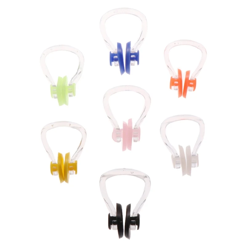 3pcs Silica Gel Swimming Watertight Nose Clip Swim Fitness Pool PC Nasal Splint Nose Clip