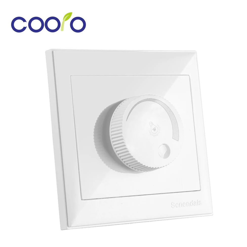 Nowy ściemniacz LED 220V 300W 600W 1000W przełącznik LED ściemniacz regulowana jasność kontroler ścienny do ściemnialnej żarówki