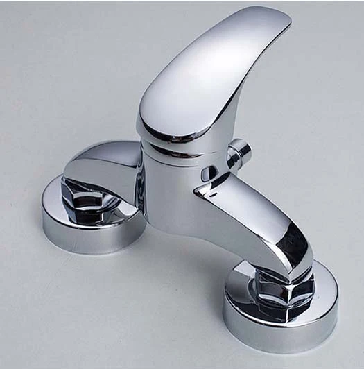 

hot and cold water wall mounted chrome BRASS shower mixer faucet