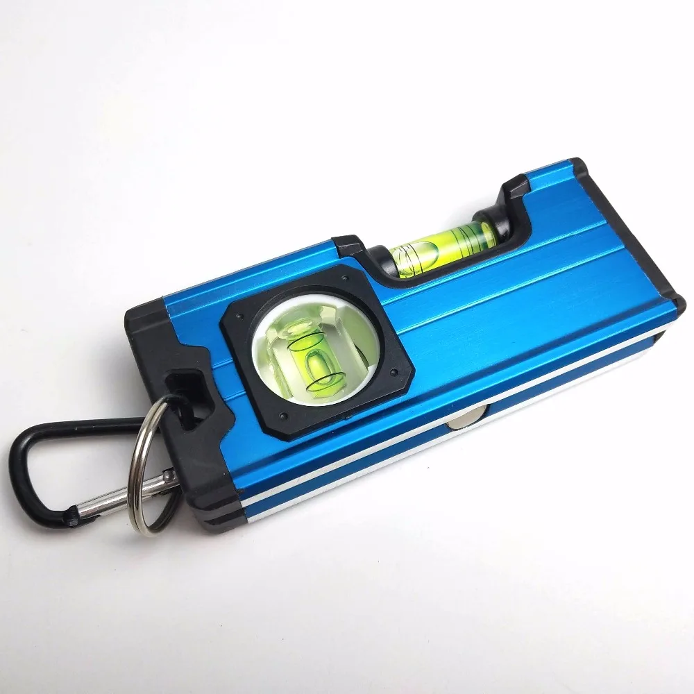 Presente de natal alumínio forte magnético azul anodizado bolso prático com gancho suspenso