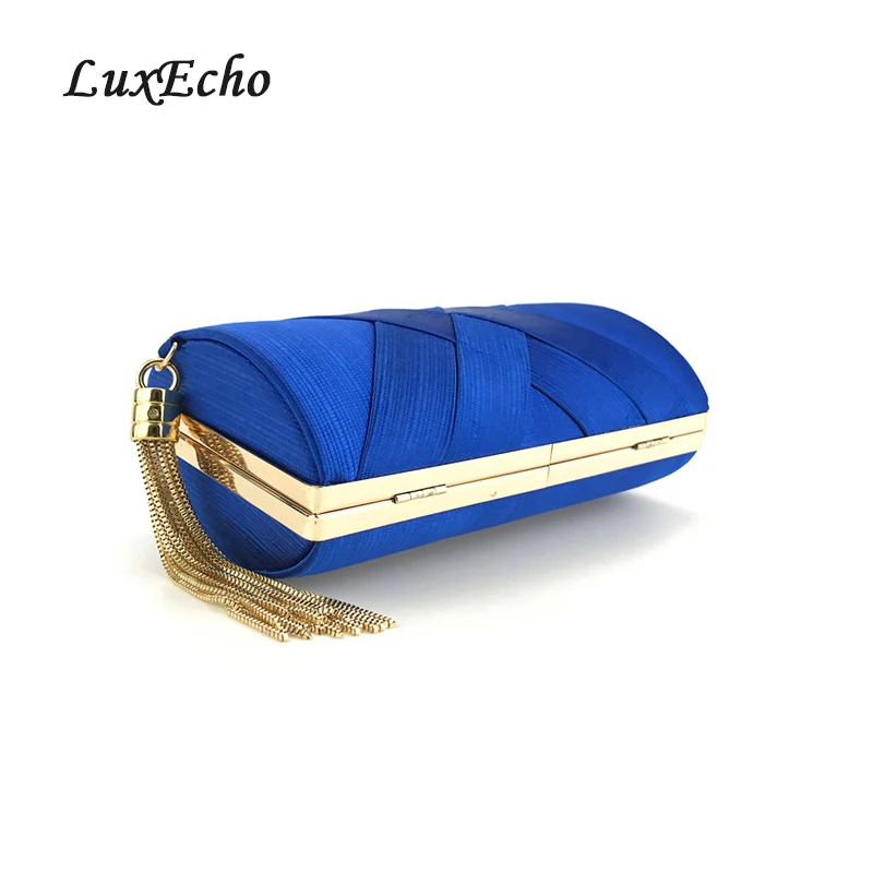 2021 New arrive teal Blue Bride Wedding purse Girl\'s Day Clutches Evening bags Party Chains Shoulder bags ladies fashion purse