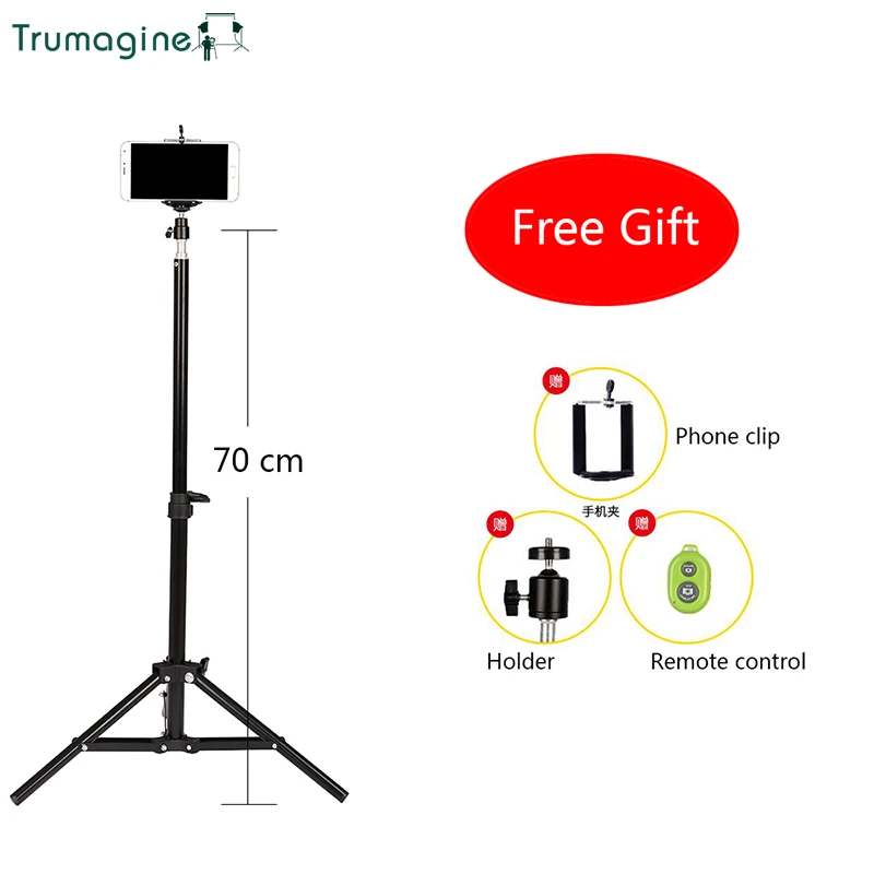 

TRUMAGINE Universal Portable Camera Digital Camera Tripod Stand Mount For Nikon Cannon Fuji Sony Casio With remote control