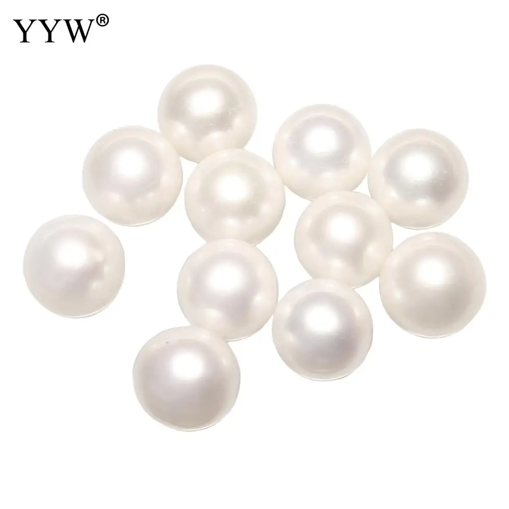 Wholesale Freshwater Pearl White Cultured Natural Stone Beads For DIY Earring Necklace Bracelets Jewelry Making No Hole