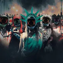 LED Halloween Mask Glow Dark #2