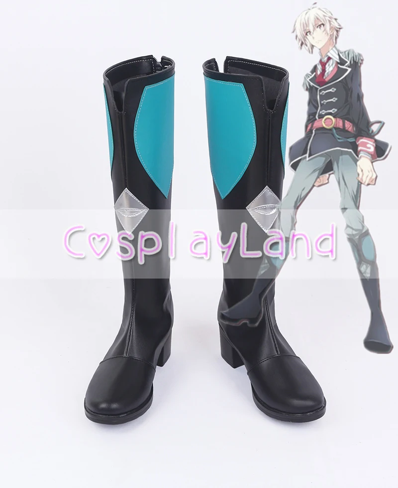 Idolish7 KUJO TENN Cosplay Boots Shoes for Adult Men Shoes Costume Accessories Custom Made