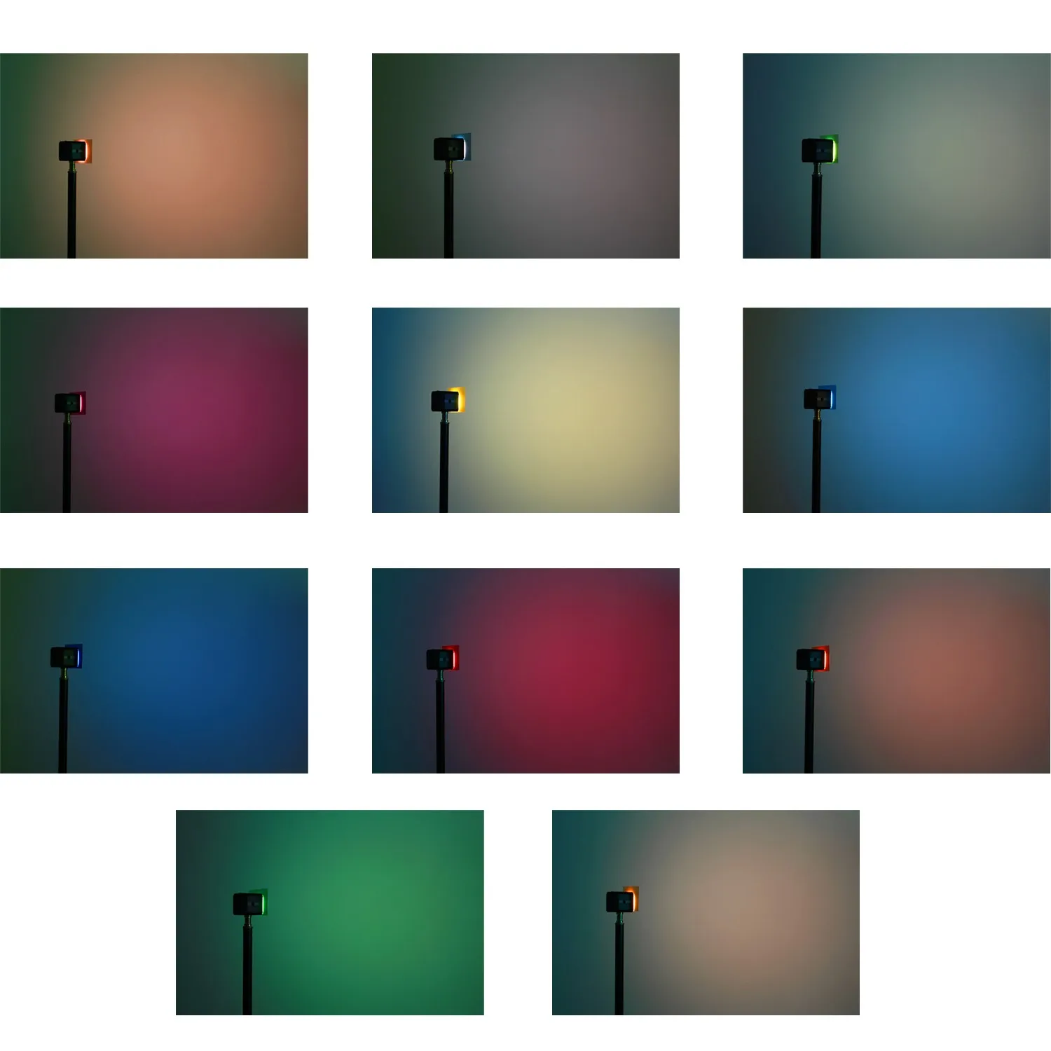 Sokani X1 8 W Dimbare Mini Waterdichte LED Video Licht voor Smartphone Camera GoPro iPhone Sony Nikon Canon Dji Zhiyun feiyu Moza