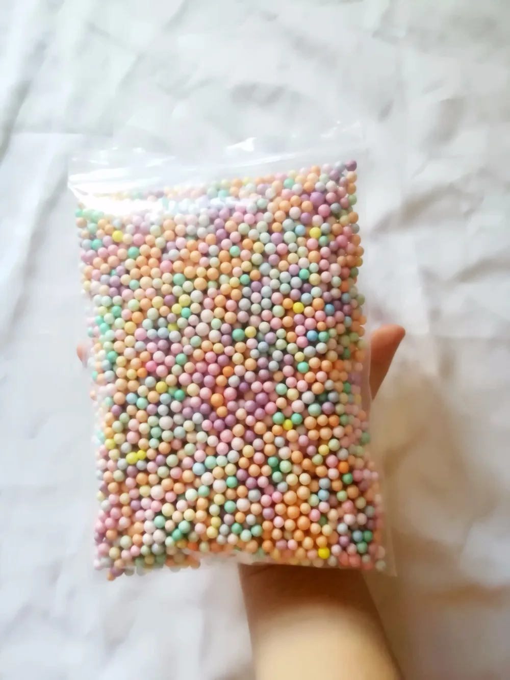 2-3,5mm 16000 stücke Neue DIY Schleim Kugeln Nicht Blutungen Farbe Schaum Perlen Schleim Liefert Füllstoff Für Aquarium dekoration Spielzeug – Detail 11