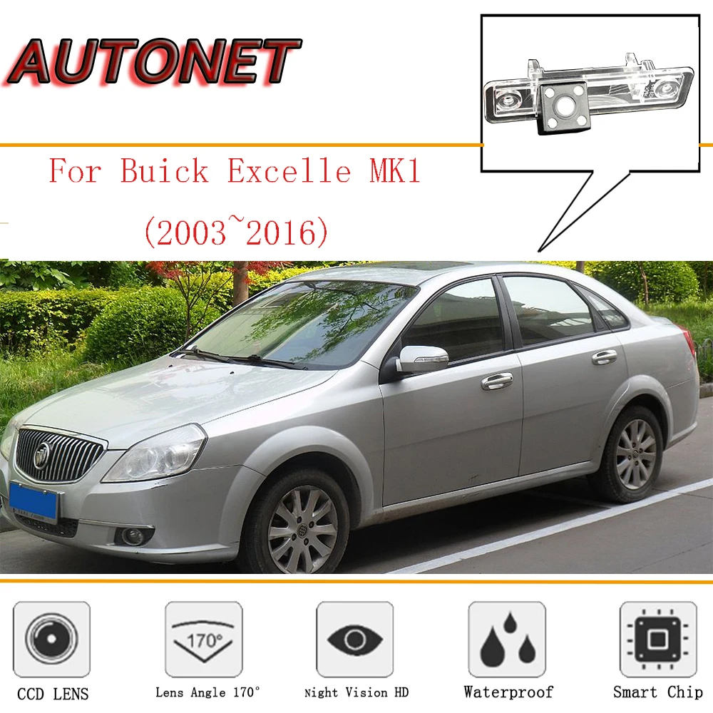 AUTONET Rear View Camera For Buick Excelle MK1 2003~2016 CCD Night Vision Backup Camera Reverse Camera license plate camera