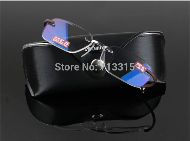 

Tr90 Rimless High Class Business Commercial With Box Anti-reflection Coated Reading Glasses+1.0 +1.5 +2.0 +2.5 +3.0 +3.5+4.0