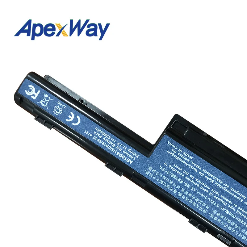 Batería de 11,1 V para Acer AS10D31 AS10D51 AS10D81 AS10D75 AS10D61 AS10D41 AS10D71 para Aspire 4741 5552G 5742G 5750G 5741G