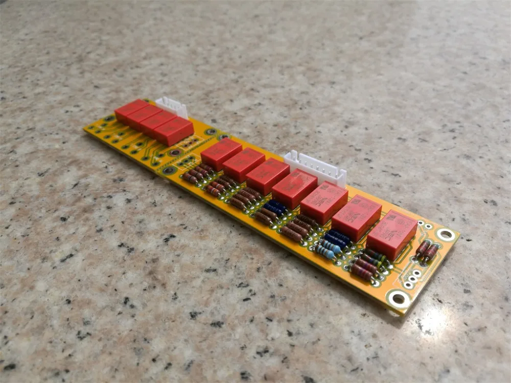 Kit de pré-amplificador veicular hifi jv13, 50k, 128 passos, com controle de volume, 4 entradas