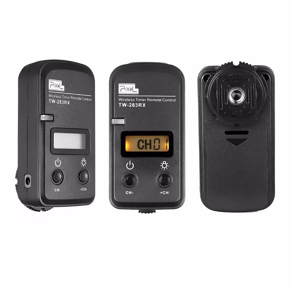 Pixel TW-283 E3 Wireless Timer Remote Control for Canon EOS 1300D 1200D 1100D 1000D 760D 750D 700D 650D 600D 550D 500D 450D 400D