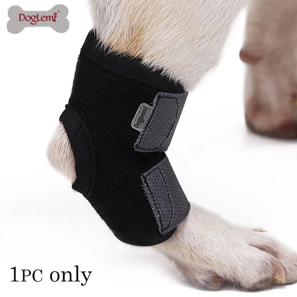 DogLemi Pet Dog Bandages Dog leg knee Hock Brace Straps Protection for Small Dog Joint 1pcs of Bandage Wrap Dog Medical Supplies