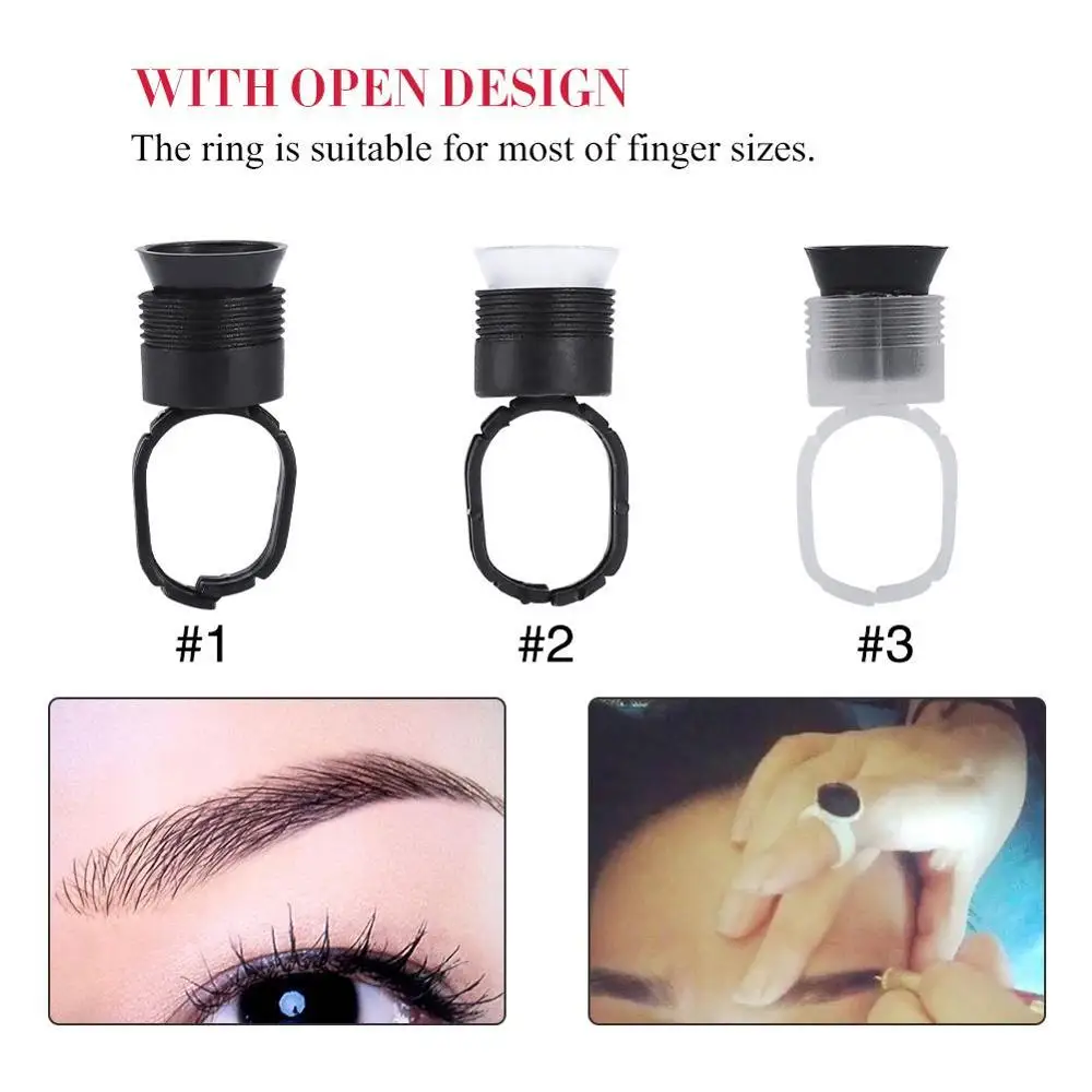 Tattoo accessories ink cup for sale tattoo ink pigment ring cup Tattoo Supplies Permanent Makeup Pigment Glue Holder Extension