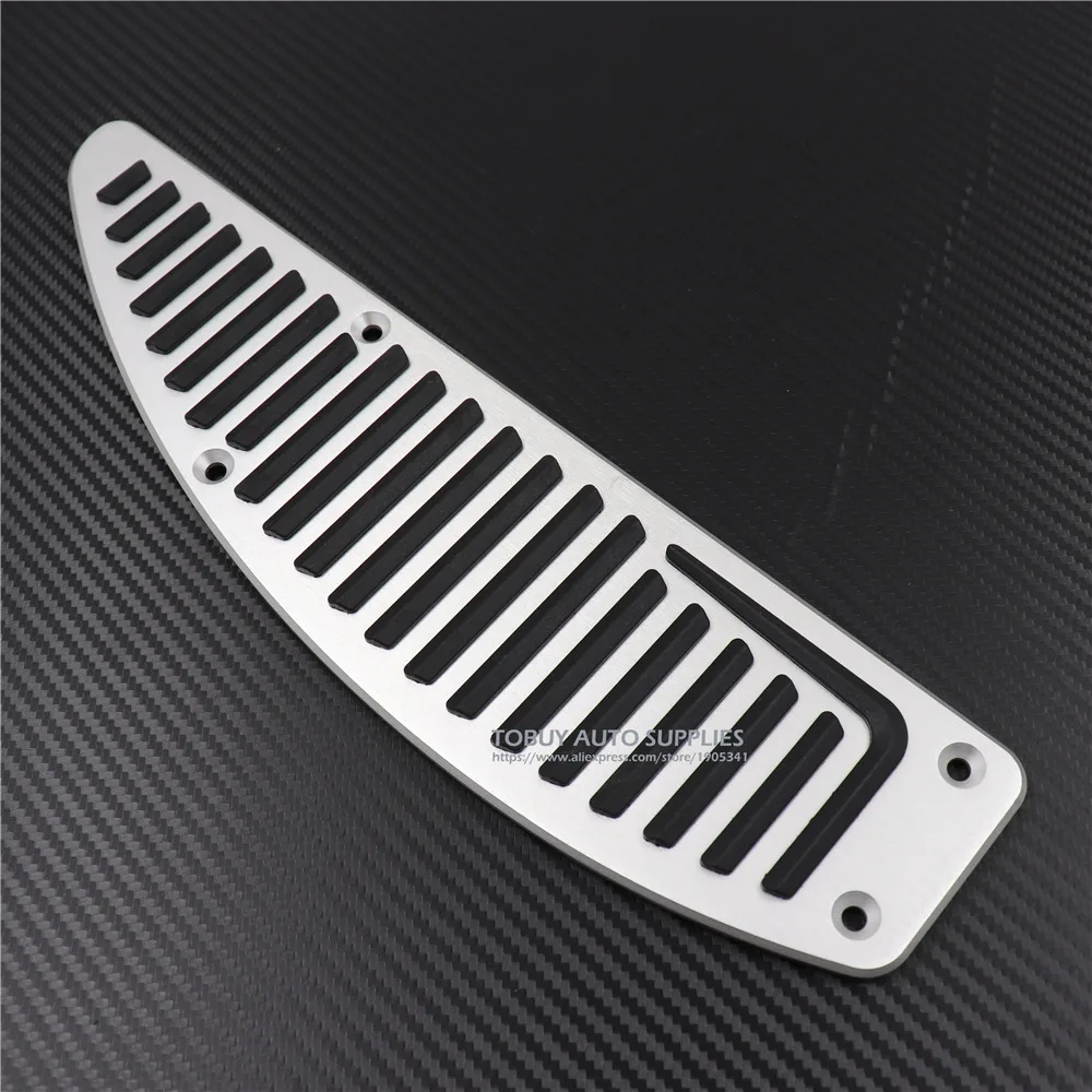 Car Footrest Rest Gas Pedals Set Screw For Volvo S40 V40 C30 Floor Mats Fashion Modified Plate Pads