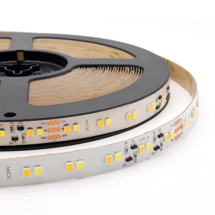 

CCT constant current led flexible strip light, 15Meter a roll/ a lot, 15m with 1800pcs 2835 smd led, 120led/m