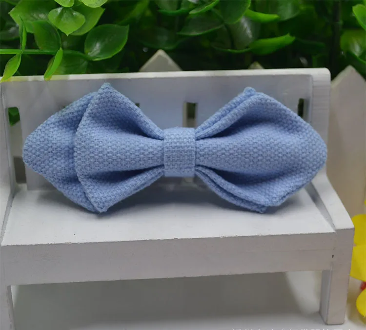 Fashion Bowtie for Baby Boys Adjustable Cotton Bow Ties Children Boy Ties Slim Shirt Accessories Banquet Bow Ties Brand