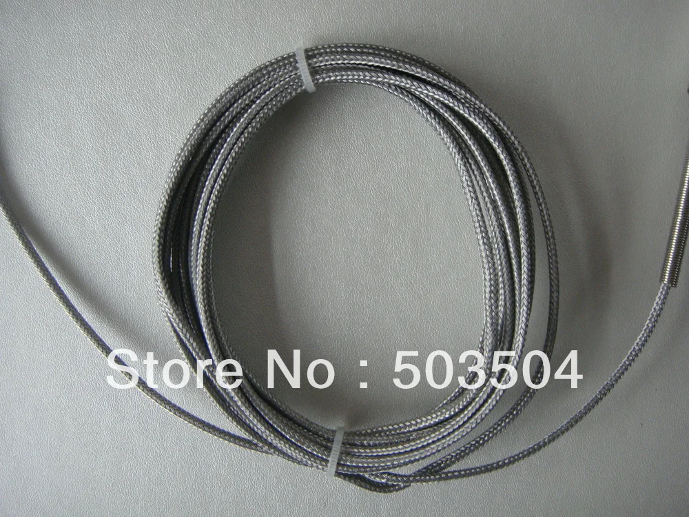 5PCS Per Lot 6*15mm Thermocouple with  1M compensating cable, fast delivery,