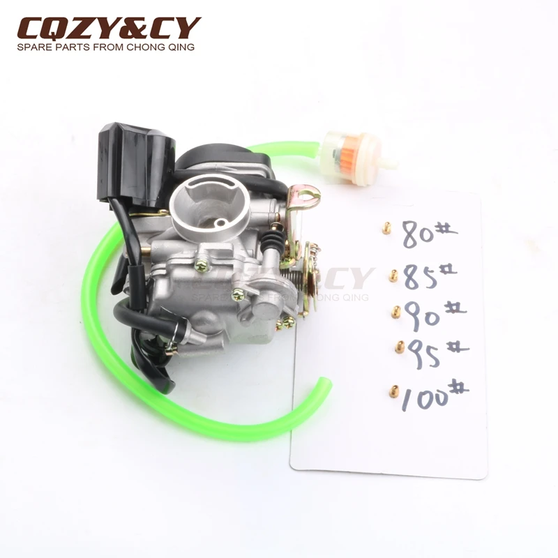 20mm Scooter Carburetor PD20J for PEUGEOT Speedfight Vivacity New 50 Tweet RS 50 Django Kisbee Kisbee RS 50 V-Clic 50cc 4-stroke