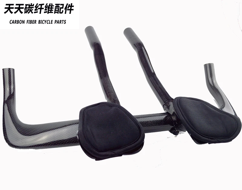 3k matte gloss Full Carbon Fiber Road Bicycle TT Bar Highway Rest Handlebar Aero Carbon TT Bike Trial Handle Bar Bicycle Parts