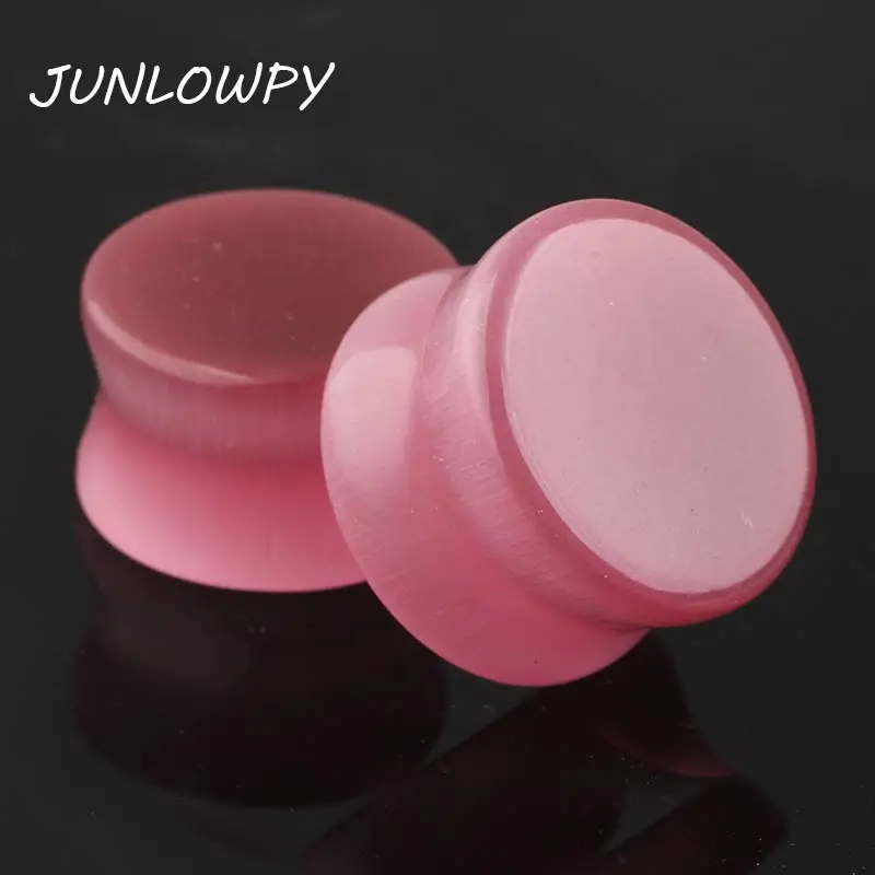 JUNLOWPY Earring Gauges Piercing Ear Kits 5-18mm Stone Flesh Tunnel Ear Plugs Tunnel Woman Man 00g Body Jewelry Stretcher Plug