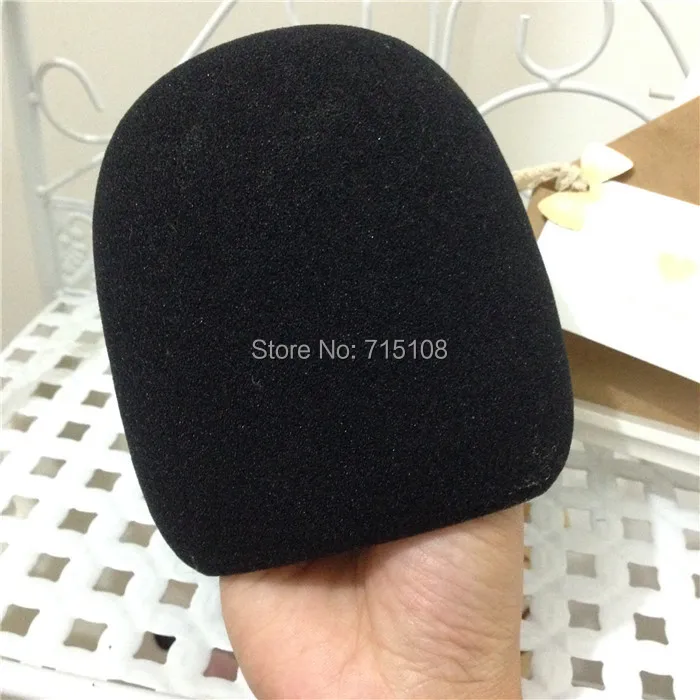 빈티지 마이크 공 모양 폼 커버, 클래식 마이크, 윈드 스크린, 내부 크기 60*98mm, 고품질
