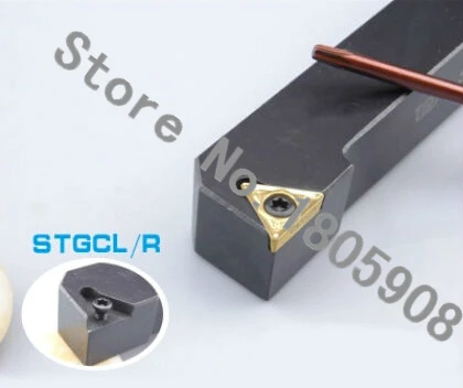 STGCR2525M16 металлический токарный станок 25*25*150 мм, режущий инструмент, токарный станок с ЧПУ, токарные инструменты, внешний держатель токарного инструмента s-типа STGCR/L