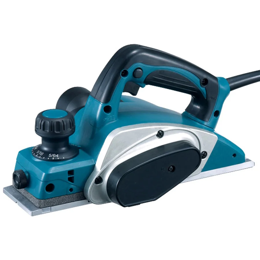 

KP0800X 620W Planing width: 82mm (3-1 / 4 ") Depth: 2.5mm (3/32 ") 17000rpm Hand electric planer