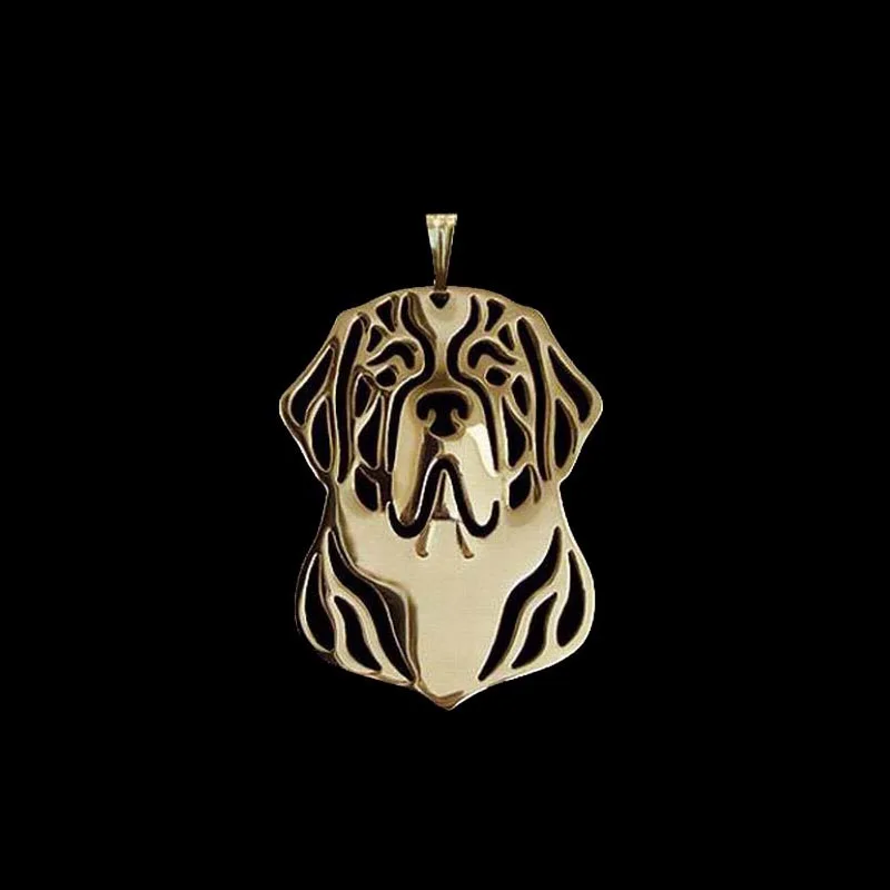 Jewelry Metal St. Bernard Pendants Fashion Women Dog Pendants