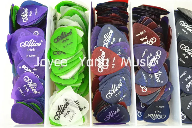 Rất Nhiều Bộ 100 Alice Mờ Trong Suốt Đàn Ghita Điện Ghita Cổ Điển (Các Loại Dày & Màu Sắc) miễn Phí Vận Chuyển