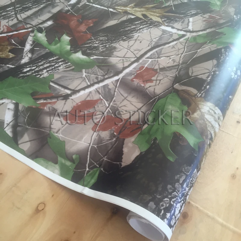 1.52*5/10/15/20/25/30M PVC Realtree Camo Vinyl Sticker Real Tree Camouflage Vinyl Wrap For  Car Truck Furniture Stickers