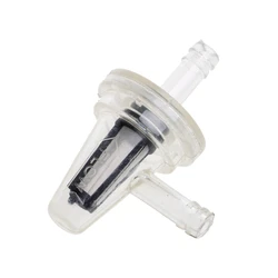 1x Universal Motorcycle Right Angle Inline Fuel Filter 1/4